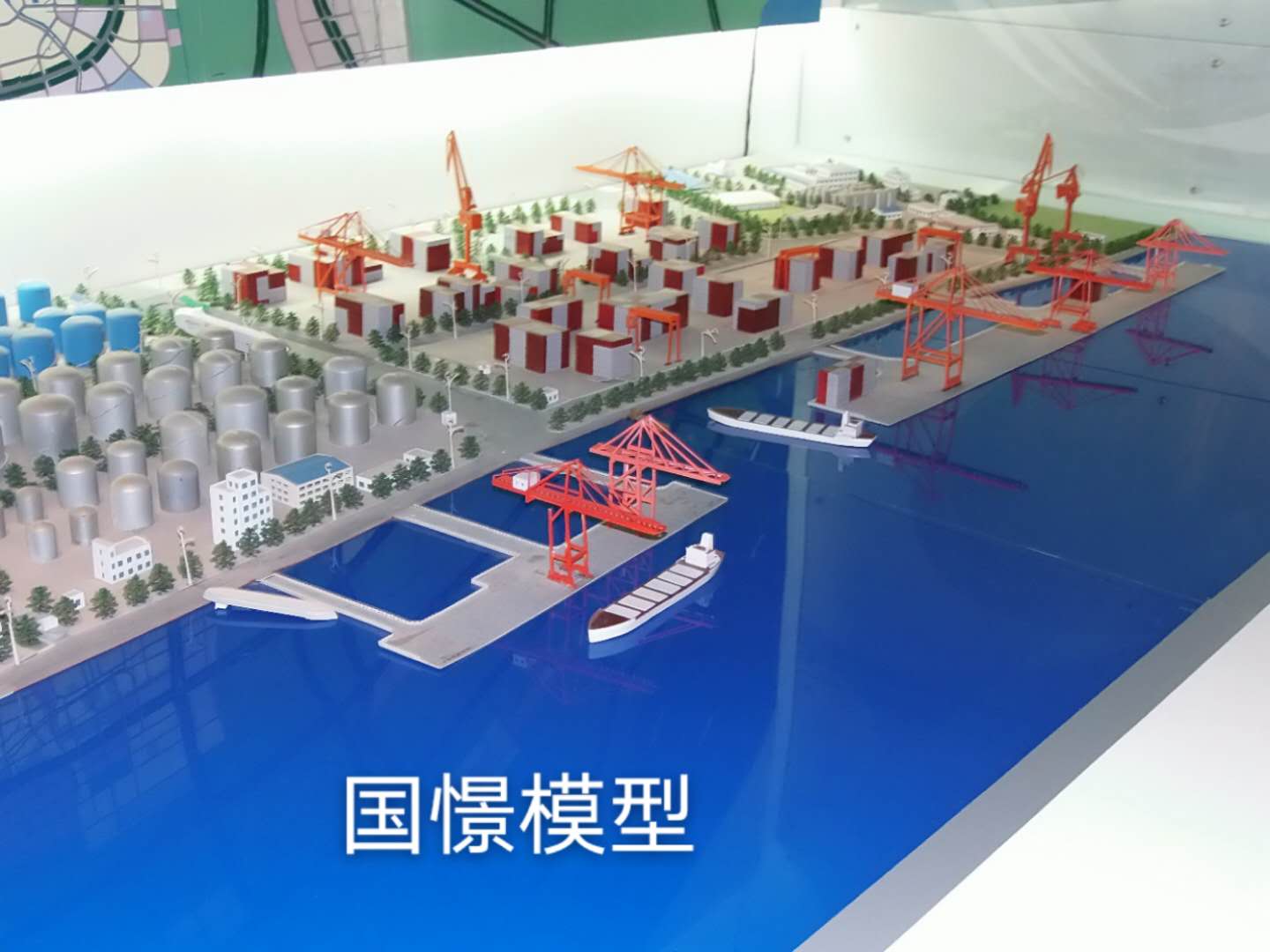 镇安县工业模型